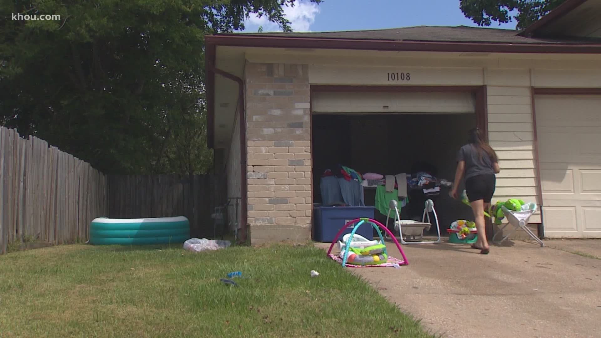 Nina San Miguel is among an unknown number of people who don't qualify for Houston's Rental Assistance Program. She's now scrambling to make September rent.