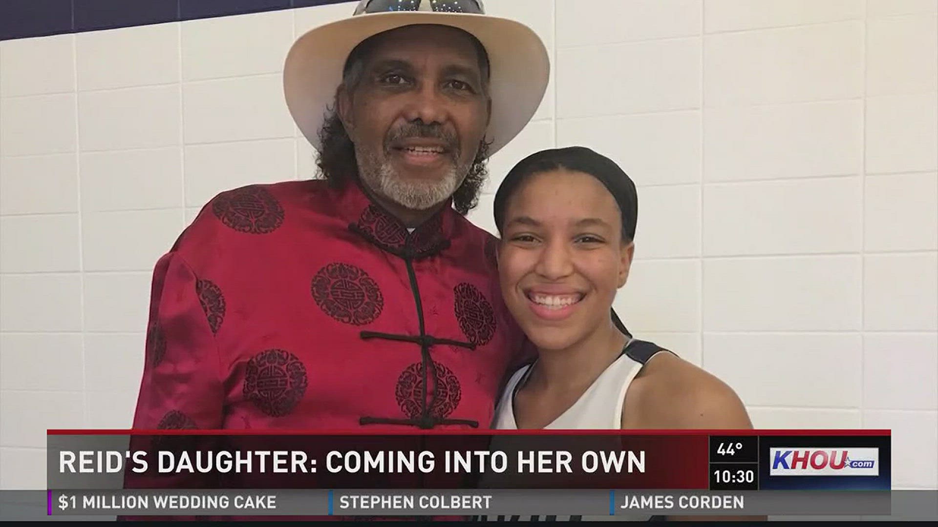 Robert Reid's daughter is making a name for herself at Aldine Davis. What kind of basketball dad is her famous father?