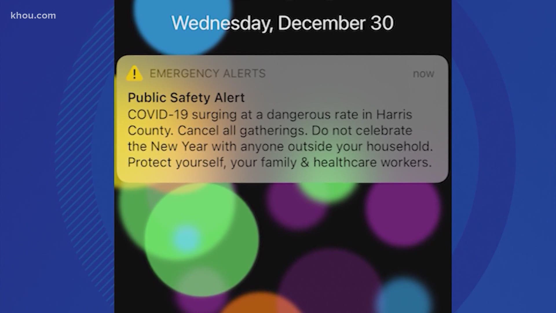Despite the county's emergency warning to cancel New Year's Eve gatherings, some still plan to celebrate.