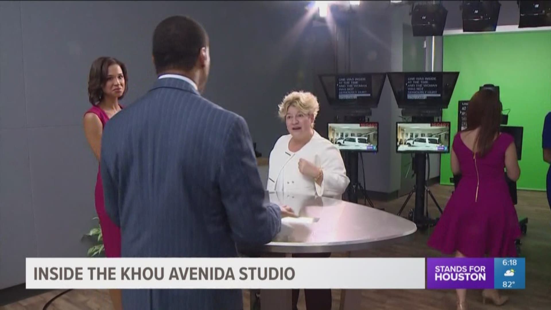 KHOU 11 is excited to have an additional place to bring you the news. Our new KHOU Avenida studio is located downtown at the George R. Brown Convention Center. 