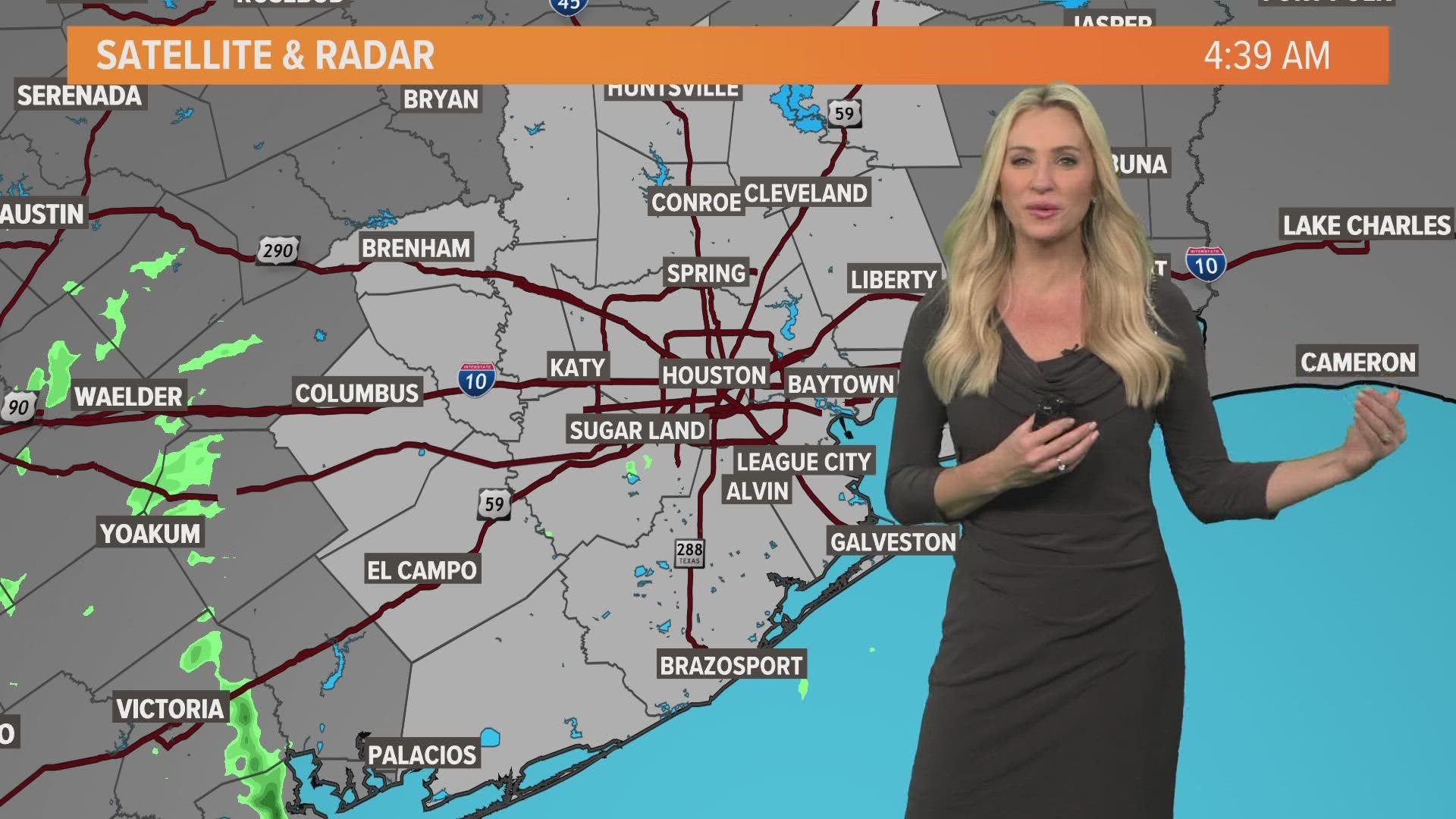 Stretch of cloudy and muggy days
