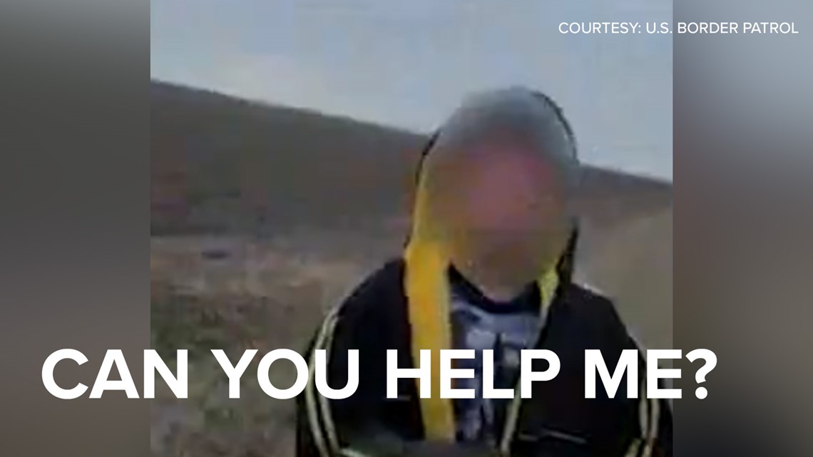Video: Abandoned boy approaches US Border Patrol officer for help ...
