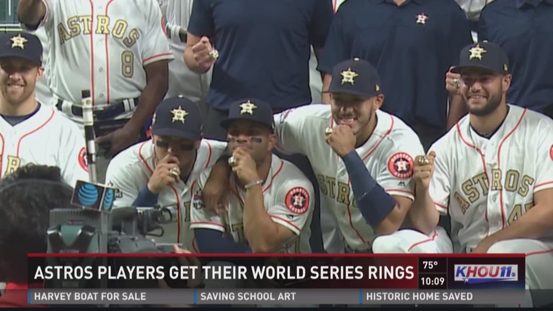 Houston Astros Give Former Slugger World Series Ring - Sports Illustrated  Inside The Astros