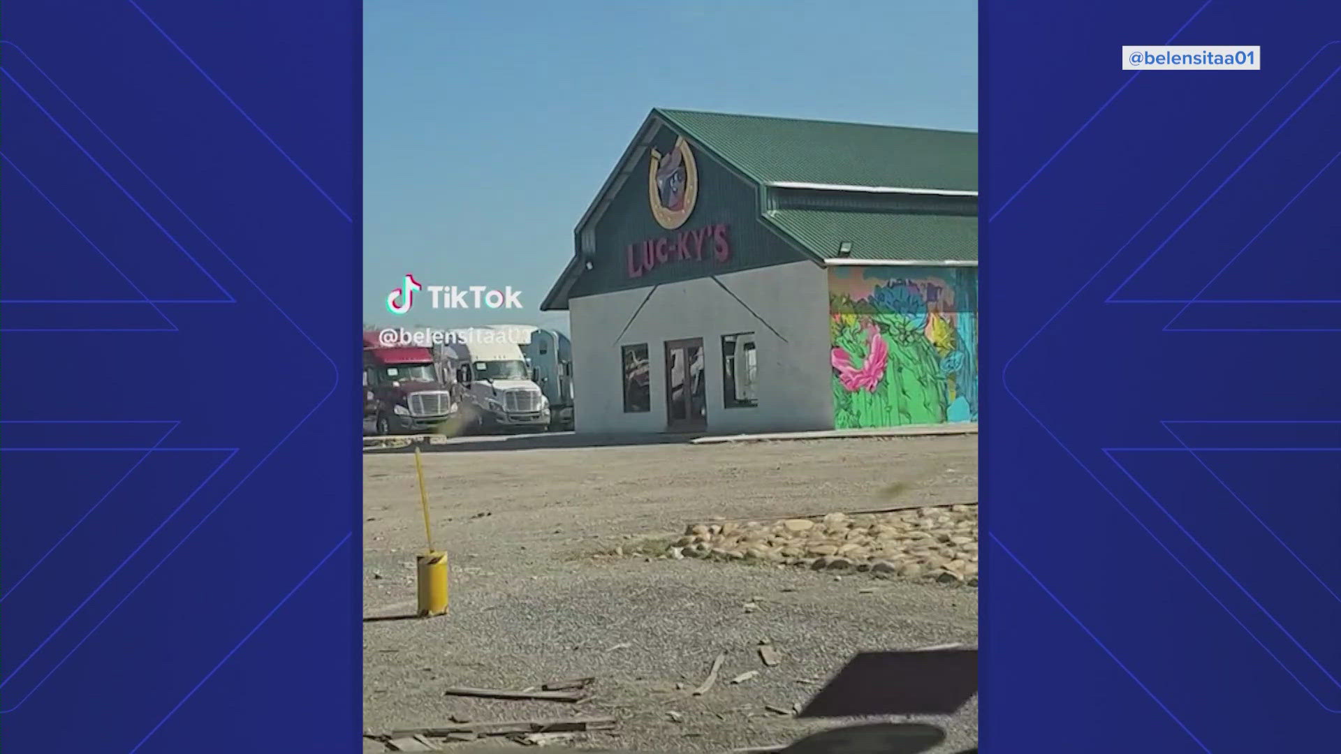 A video posted to TikTok shows the Buc-ee's "lookalike" in Estacion Manuel. A convenience store called "LUC-KY's" has popped up in Mexico.