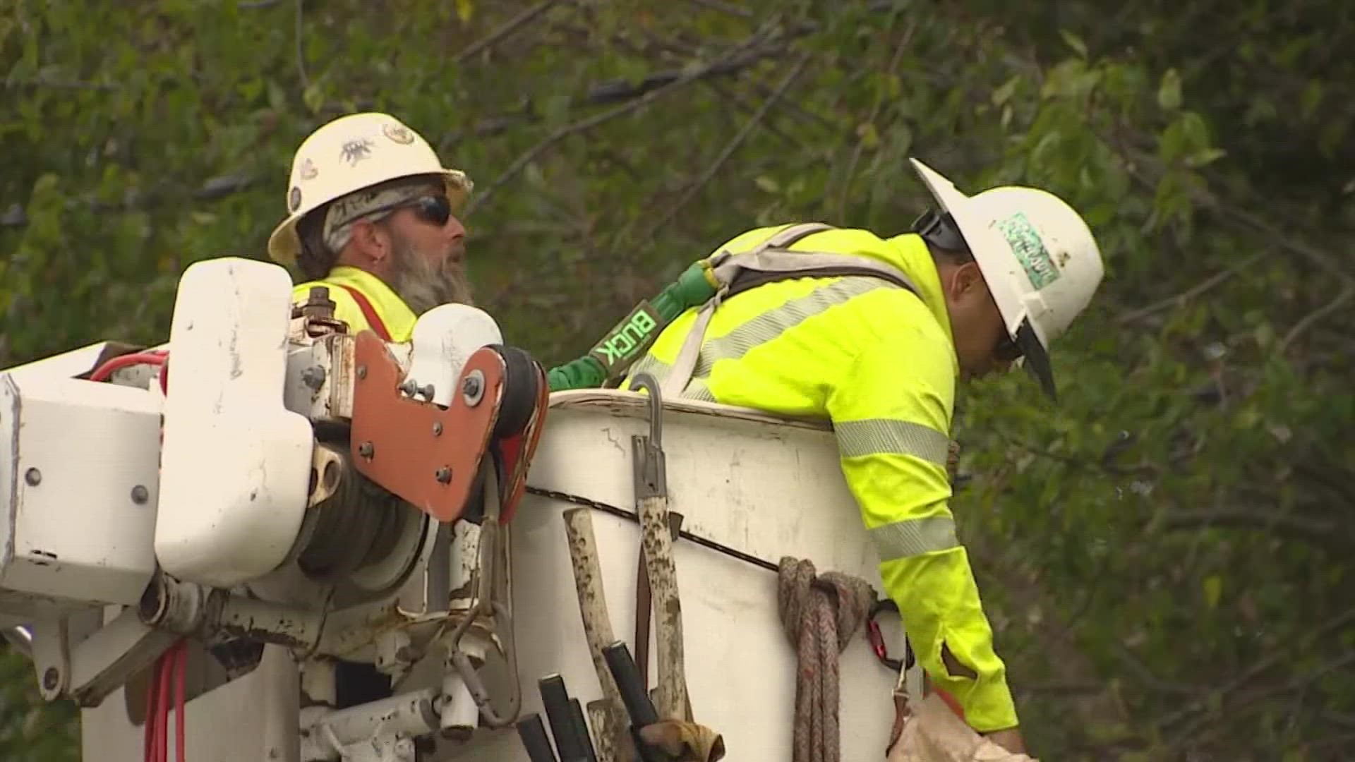 Cleanup and repairs continue this morning after Nicholas left more than half a million people without power.  Here's KHOU 11 Team Coverage Sept 15, 2021
