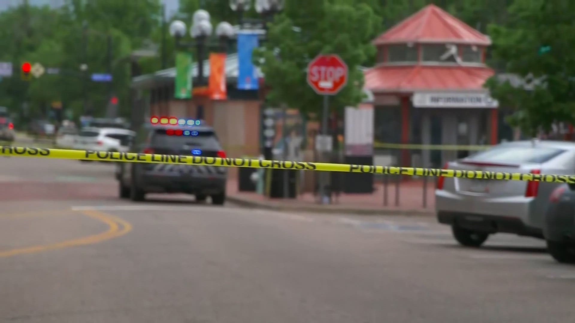 Multiple people were injured in the attack. A suspect is in custody.