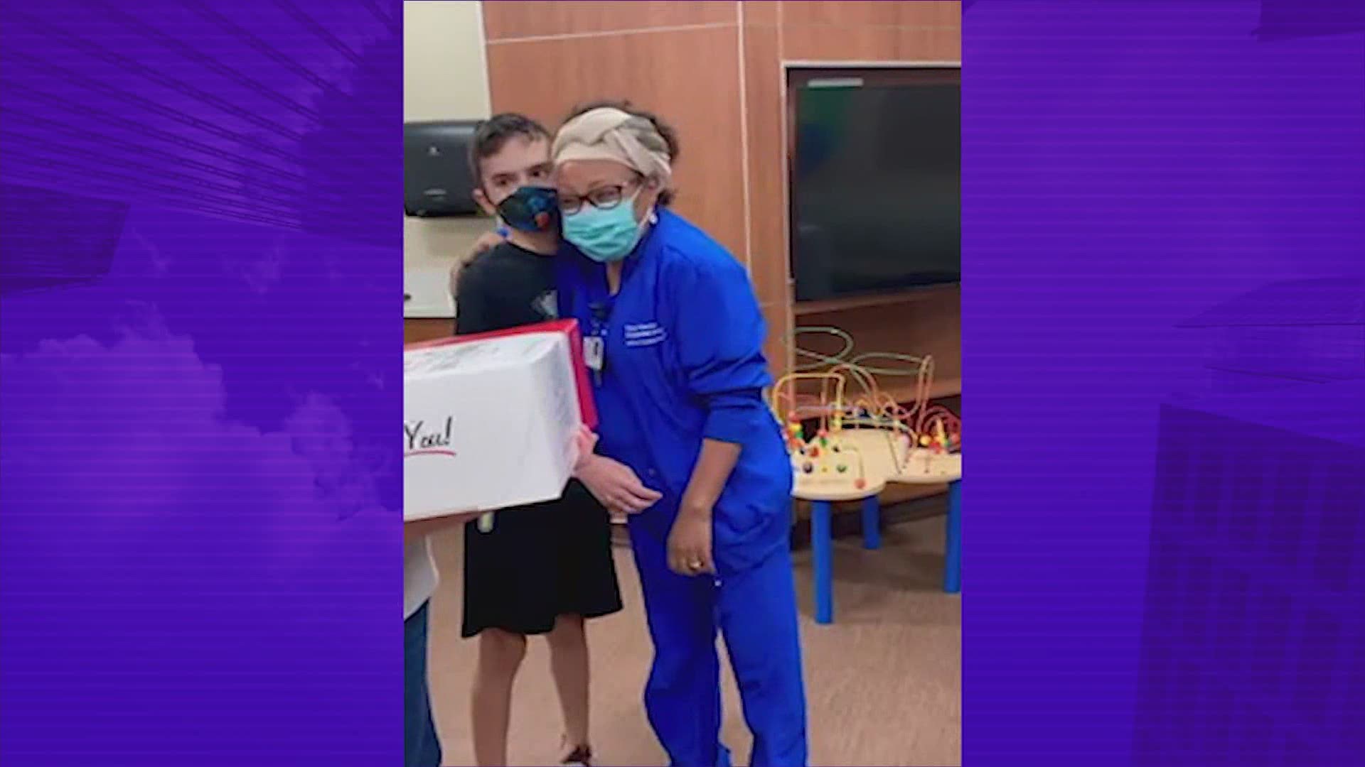 A 13-year-old boy who spent 3 months in the NICU after he was born was reunited with the nurse who cared for him at The Woman’s Hospital of Texas.