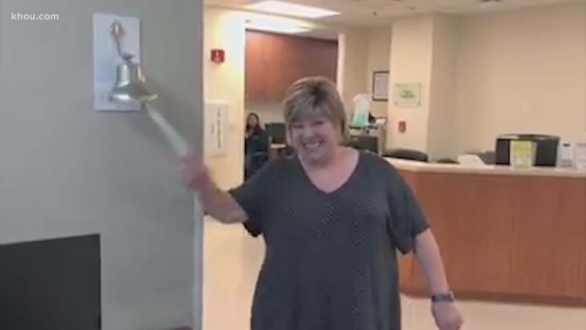 Ringing the bell is a day many people with cancer look forward to. It celebrates the end of radiation treatment. For one woman, it was a day she'll never forget.