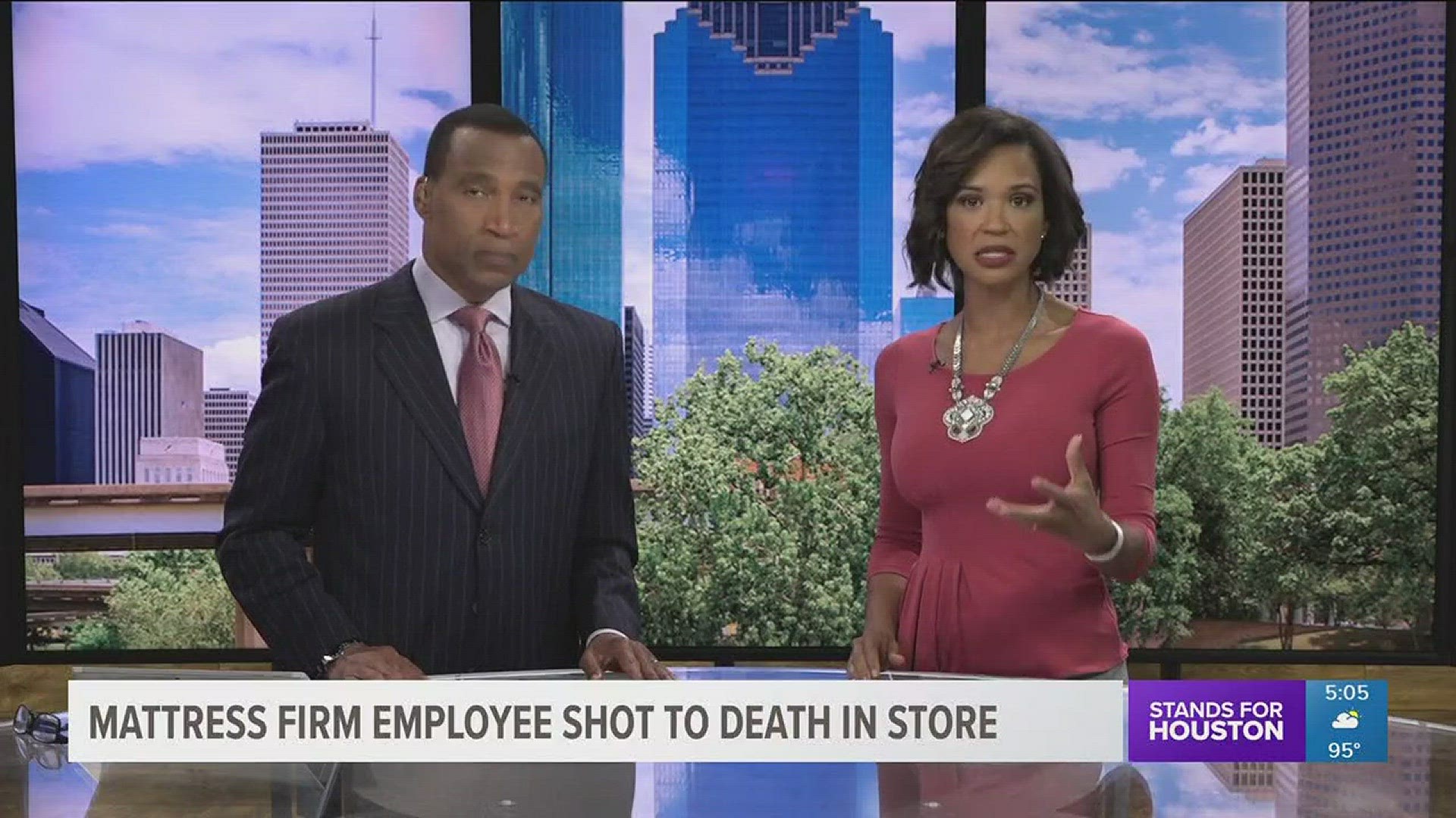 Top headlines at 5 p.m. include what we learned about dozens of people buried in unmarked graves in a Sugar Land field and a Mattress Firm employee shot to death inside store.