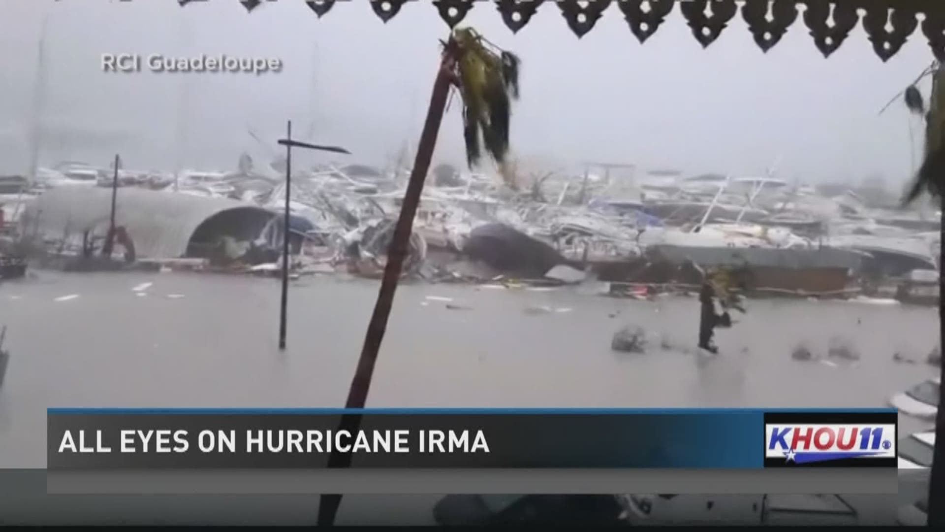 Hurricane Irma makes landfall in Caribbean