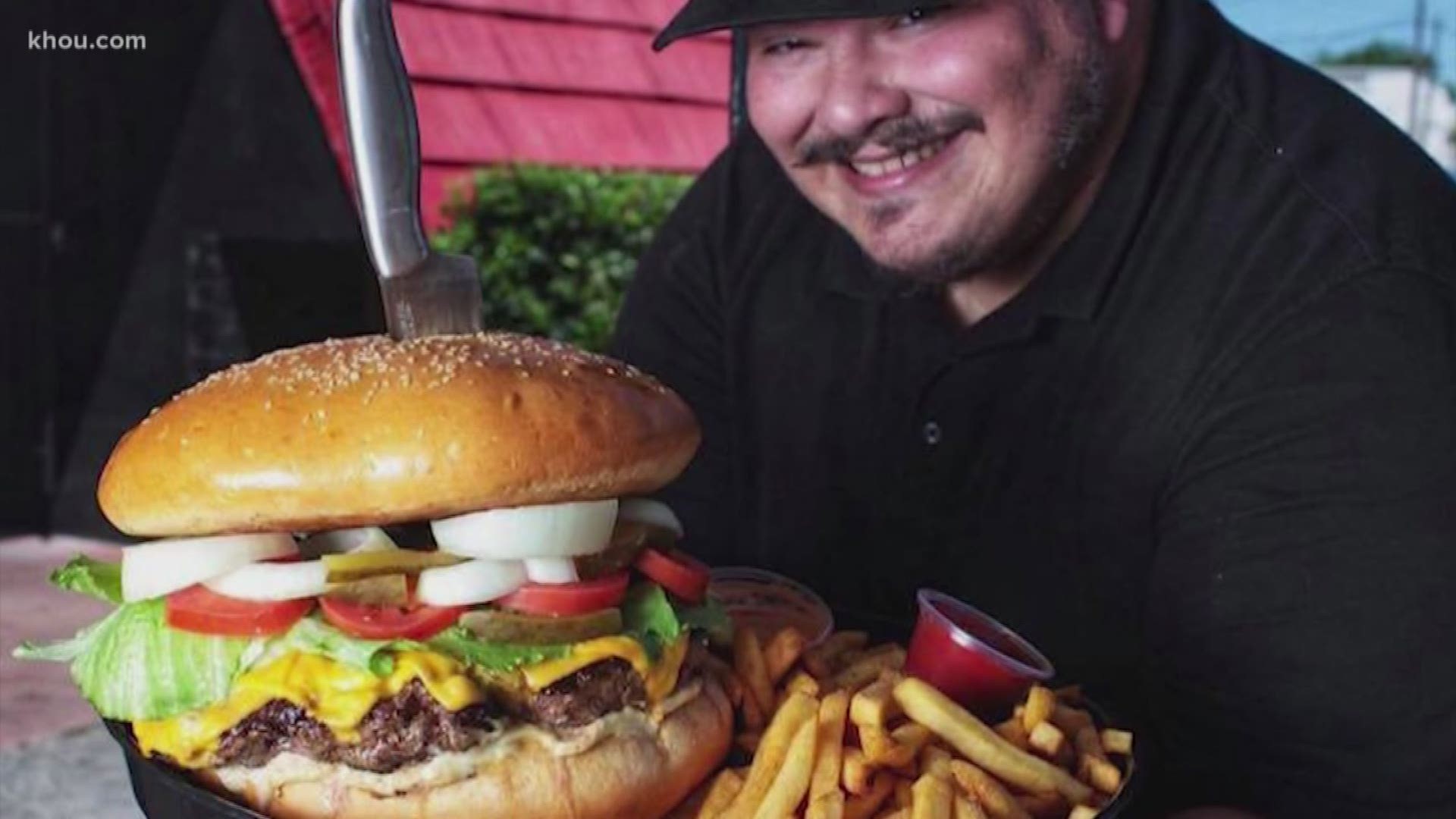 A Pasadena restaurant is challenging its customers with a giant burger equal to 18 McDonald’s Quarter Pounders! The Big Tex Super Burger features a 4.5-pound all-beef patty, 12 slices of cheese, pickles, lettuce, tomatoes, mayo and mustard. At $25, the hefty hamburger will take a bite out of your budget. But if you can gulp it down in an hour, it’s free. (18 Quarter Pounders would cost $68.22 so there's that.)