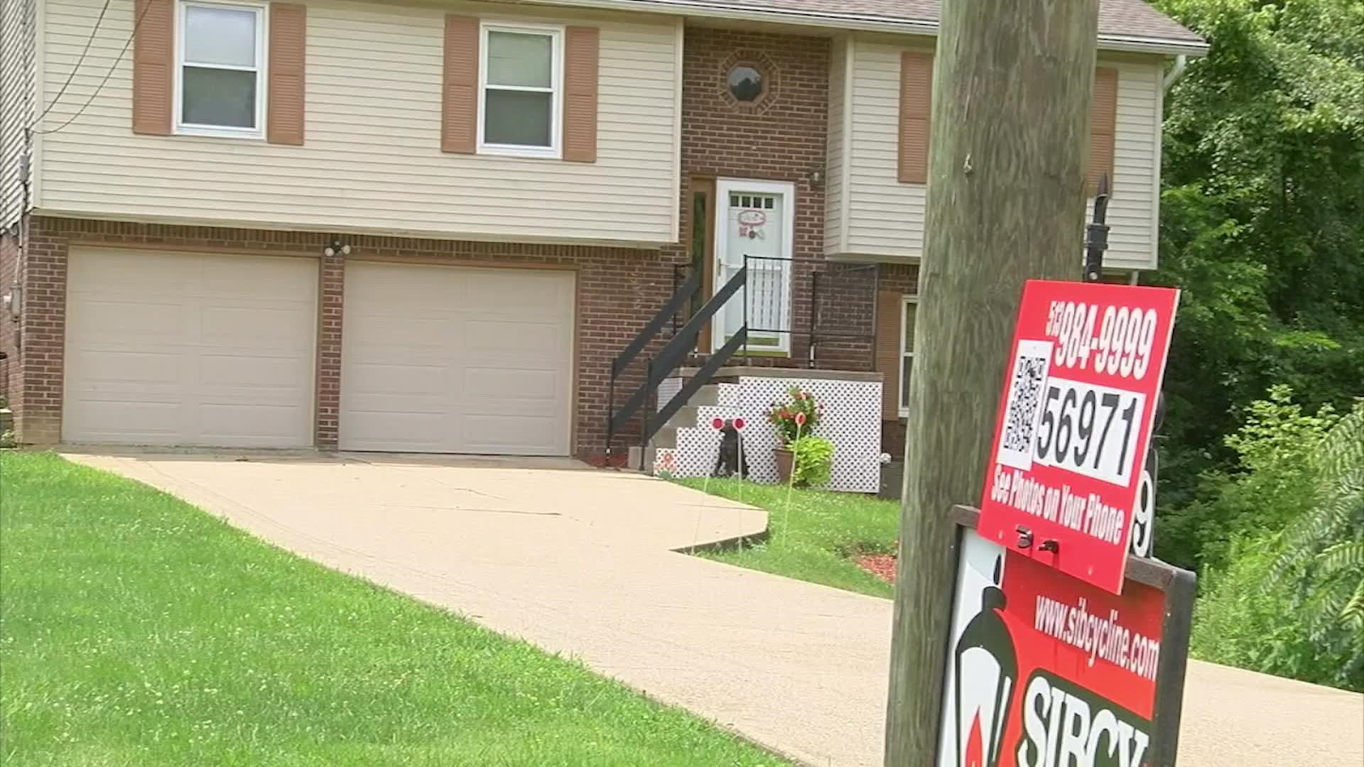 Rising mortgage rates mean the housing market is heating up as buyers look to secure their home before prices go up.