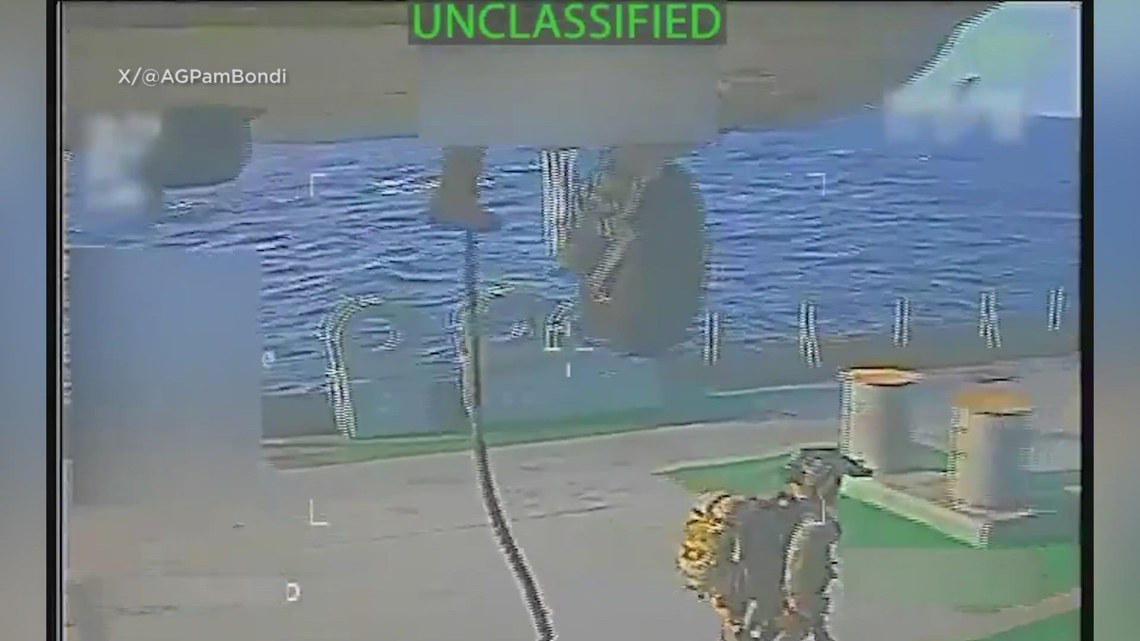 Why the seized Venezuelan oil tanker is anchored off the coast of Galveston