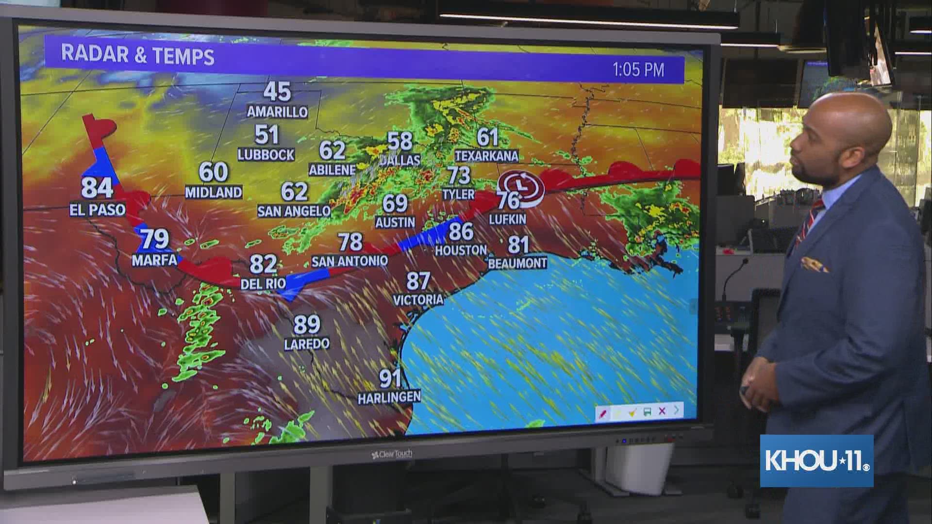 Severe Thunderstorm Watch For Parts Of Southeast Texas Khou Com