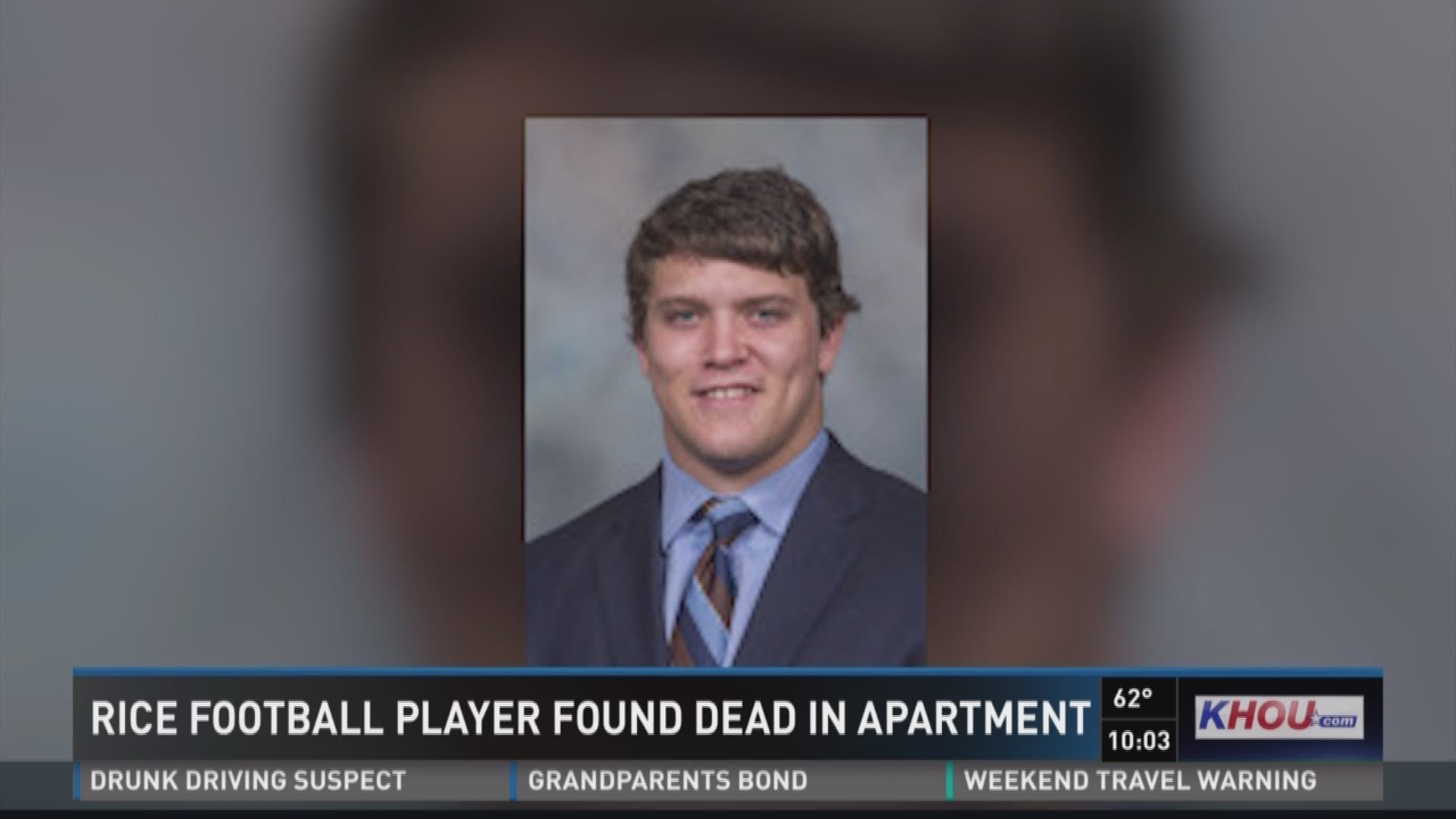 Rice University has confirmed one of their student athletes was found dead inside his apartment on Friday.