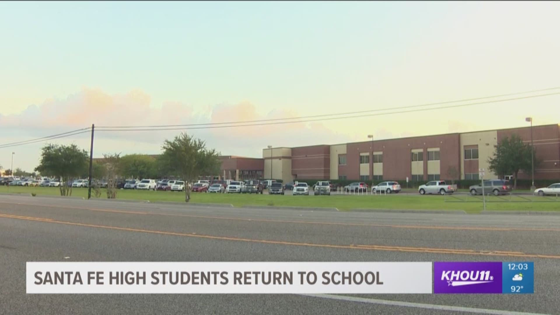Santa Fe High School students went back to school Monday for the start of the 218-2019 school year. A lot of changes have been made since the deadly shooting rampage that left 10 dead back in May. 