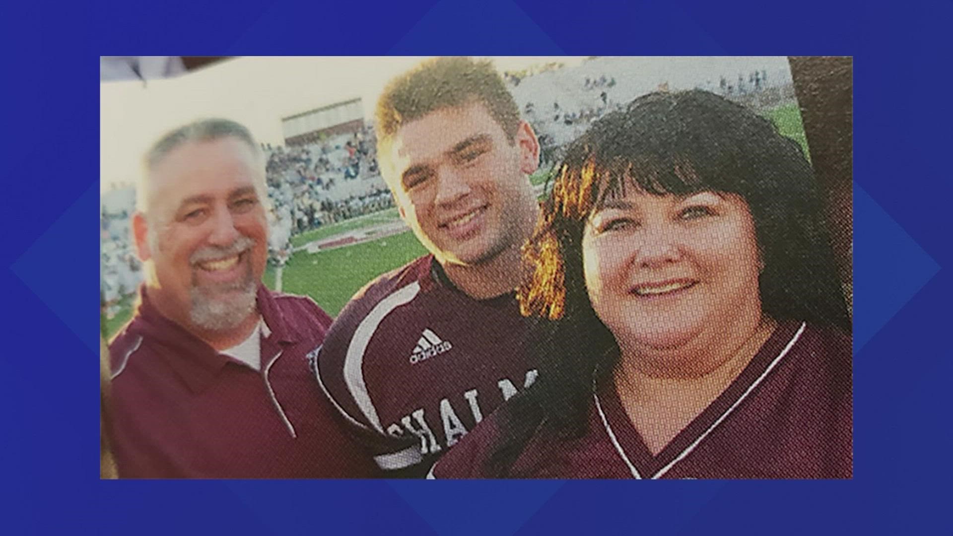 Connor Lambert, a graduate of Chalmette High School, died from injuries suffered in the EF-3 tornado that tore through Arabi, Louisiana Tuesday night.