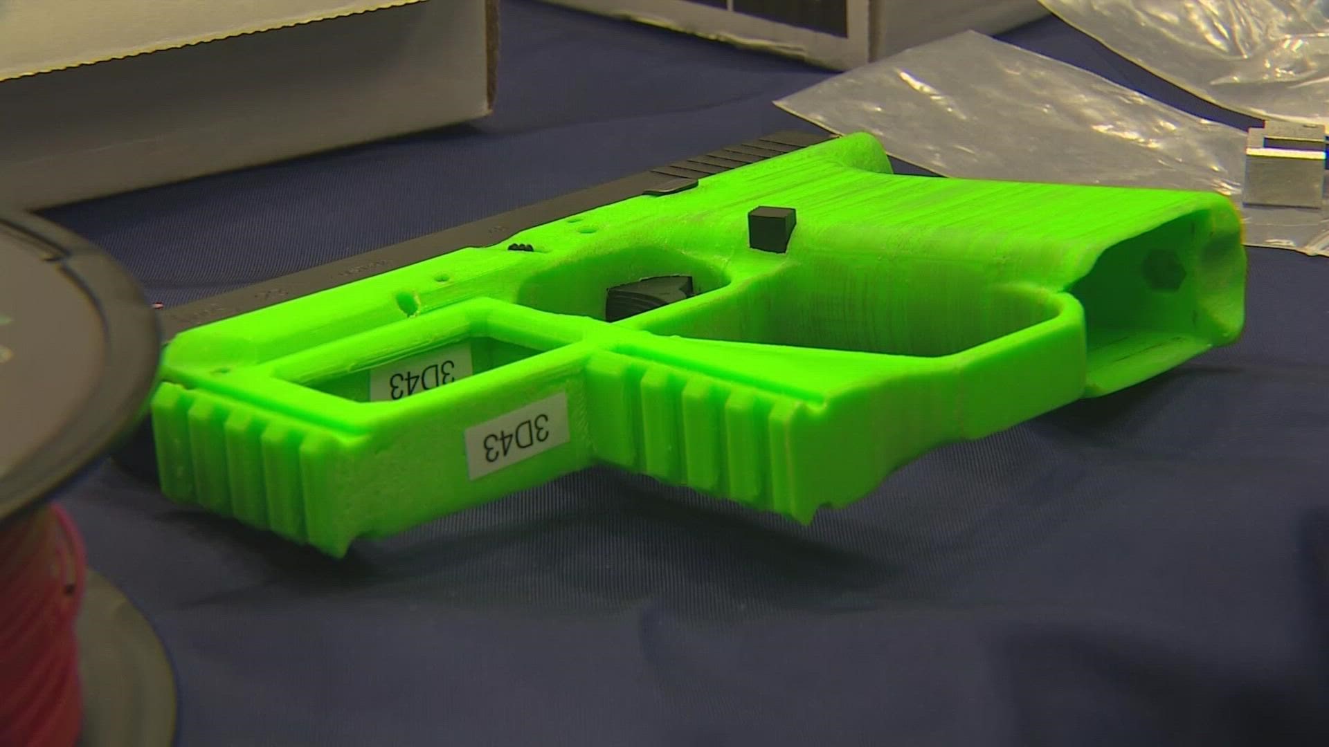 “Innovation in firearms has gone wild," said ATF agent Earl Griffith who is training police on privately-made firearms through 3D printers. “It’s a game-changer."
