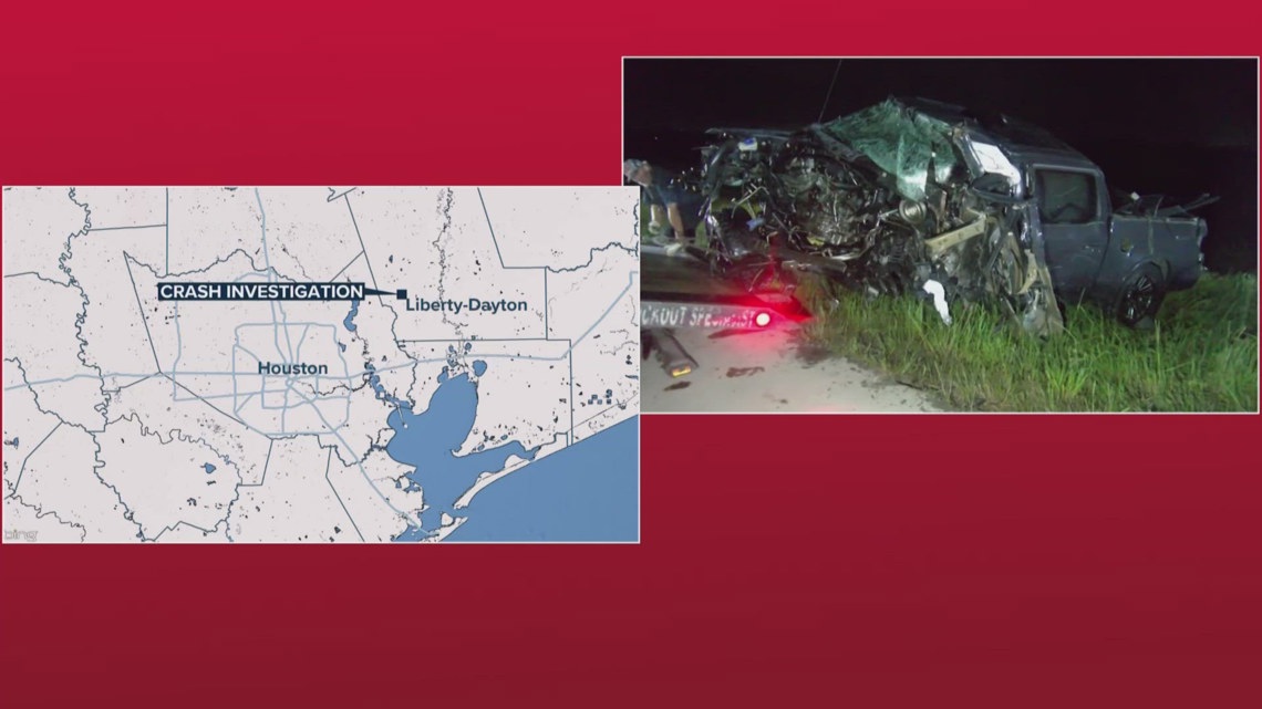 Three dead after pickup crosses center line on State Highway 99 | khou.com