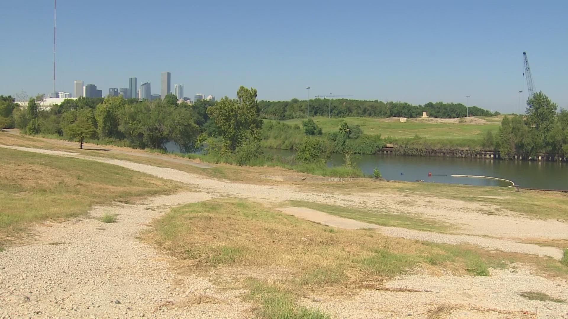 A project is getting started in Houston's Greater East End and Fifth Ward that will bring new trails and a library to the beautiful green space along Buffalo Bayou.