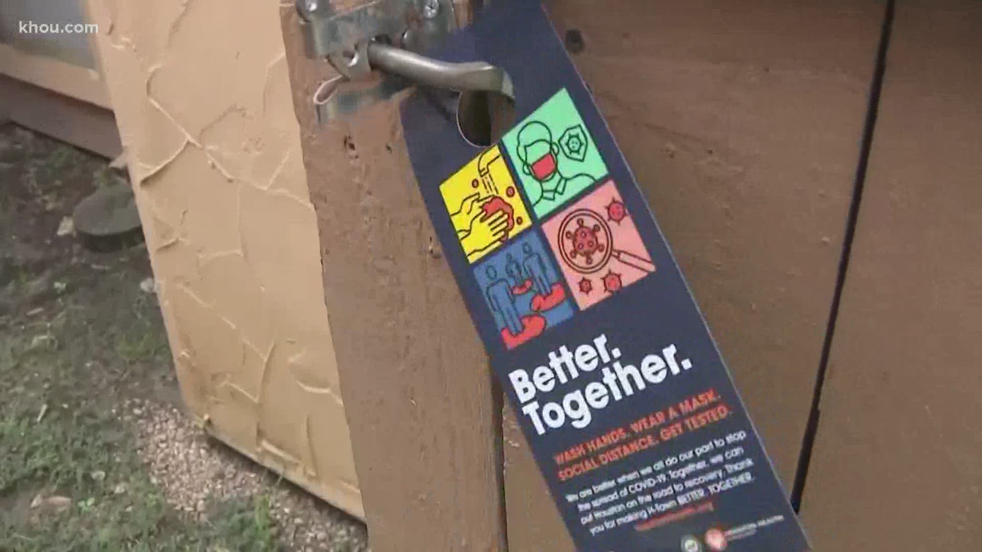 Health department workers hope to teach residents how to protect themselves against the coronavirus  with the "Better Together" campaign.
