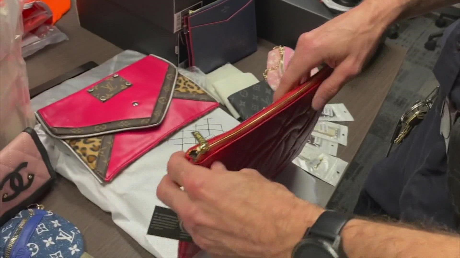 Counterfeit Designer Accessories Seized by U.S. Customs an…