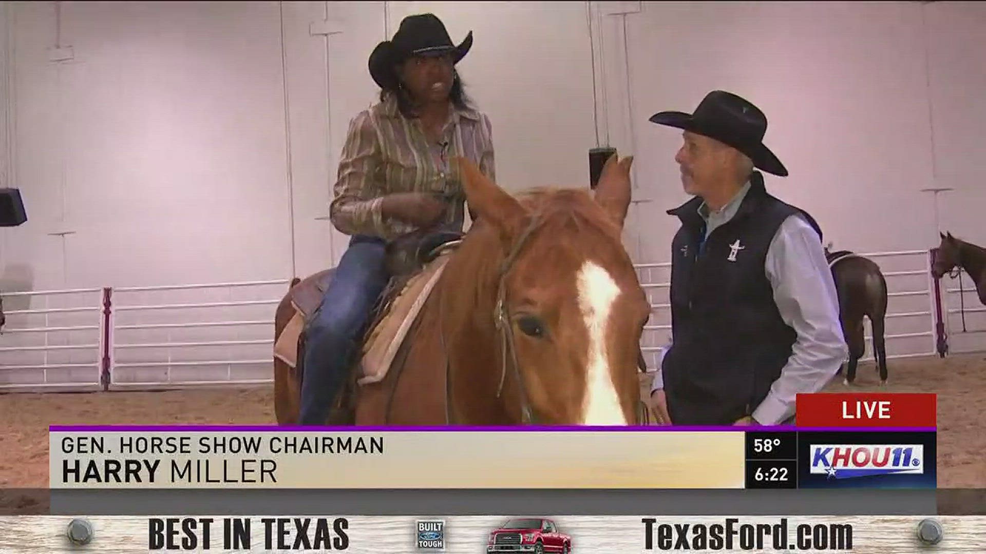 RodeoHouston is the place for one of the more prestigious horse shows in the entire world. Sherry Williams was in NRG Arena living her annual dream of being a cowgirl.