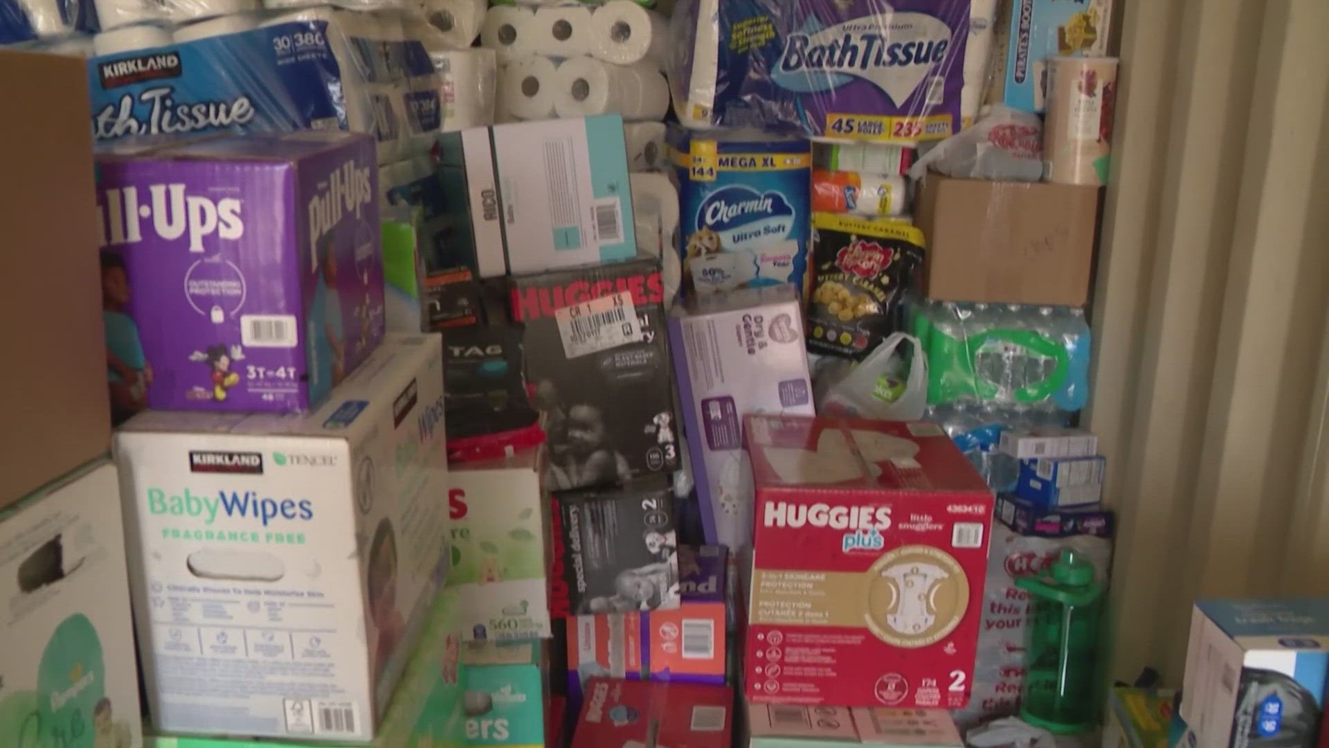 Several flood relief drives are underway in the Houston area, including one at St. Thomas University in Montrose.