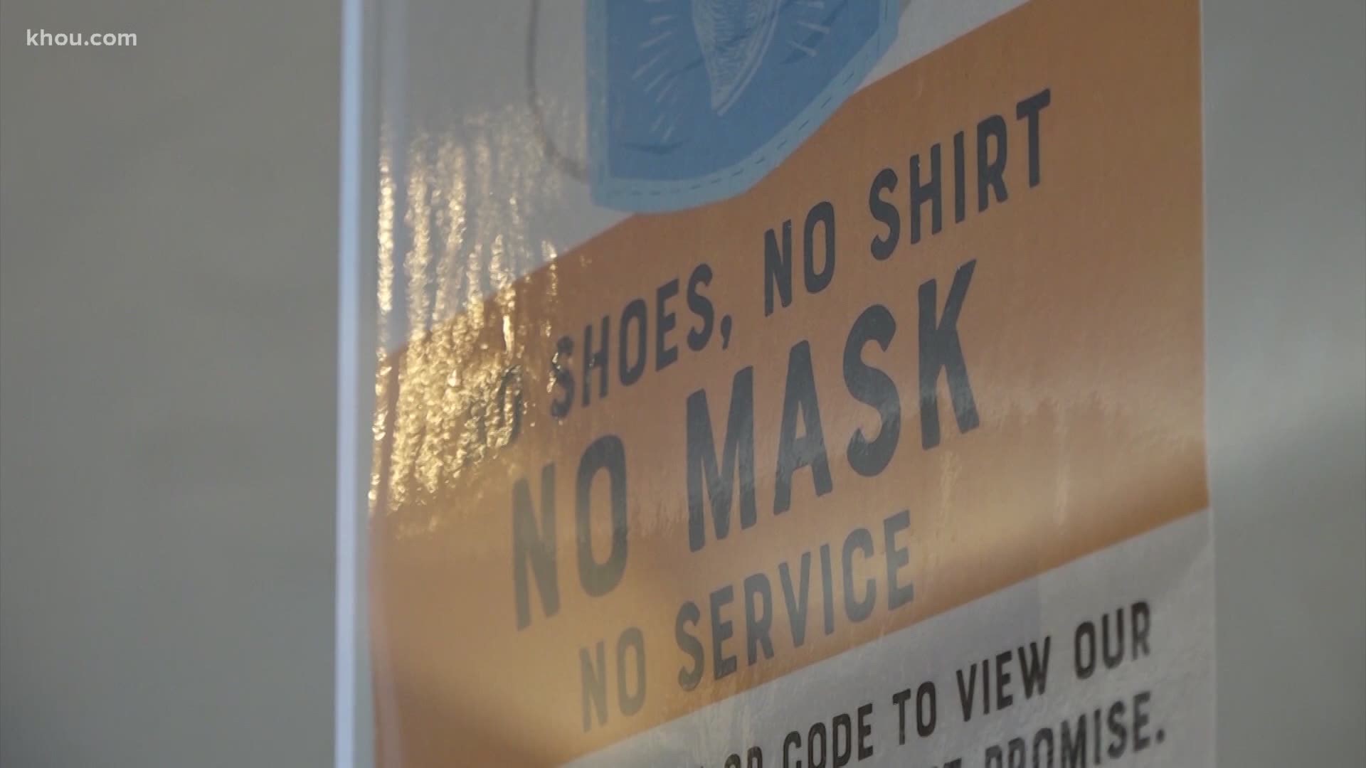 Starting Monday, Harris County will be under a new mask order, but it only applies to businesses.