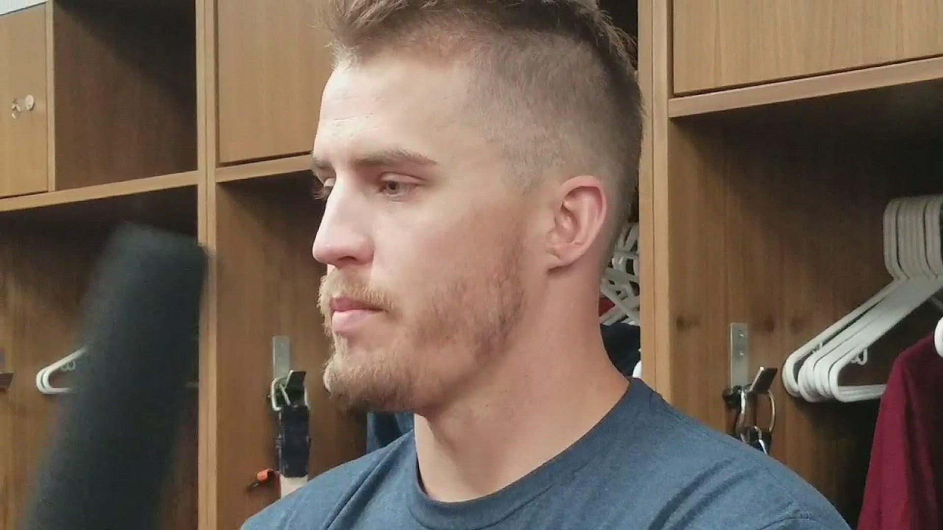 Astros closer Ken Giles discussed how he prepared for spring training with a shortened offseason.