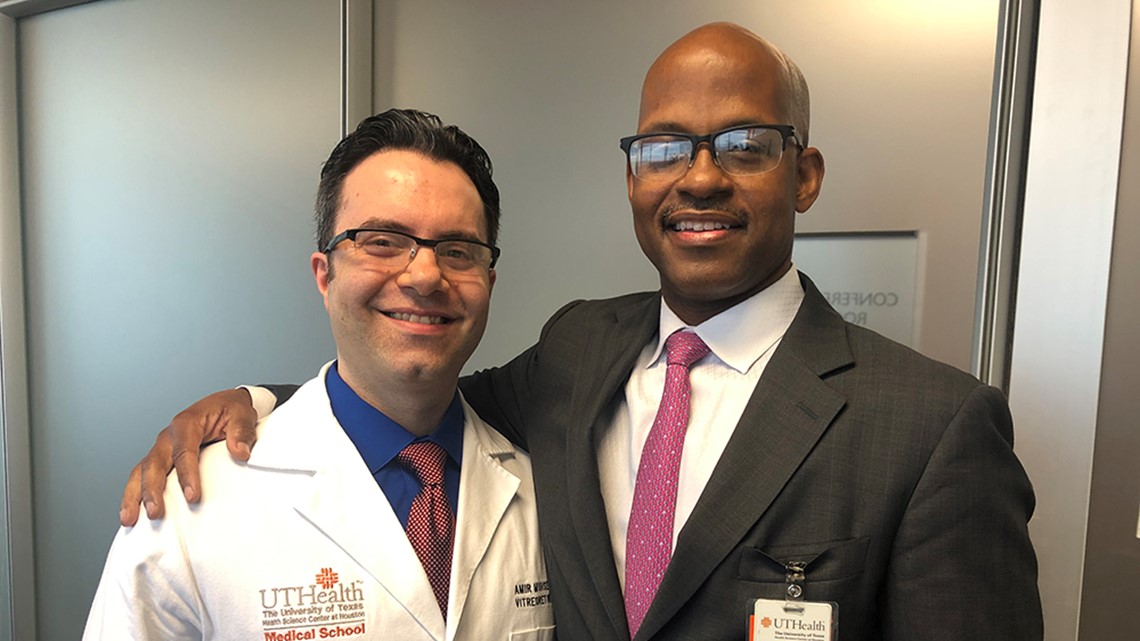 Houston doctors implant bionic eye into blind patients