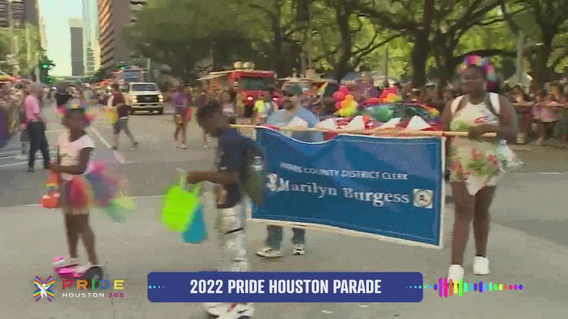 The Pride Houston 365 Festival and Parade returned after a two-year absence.