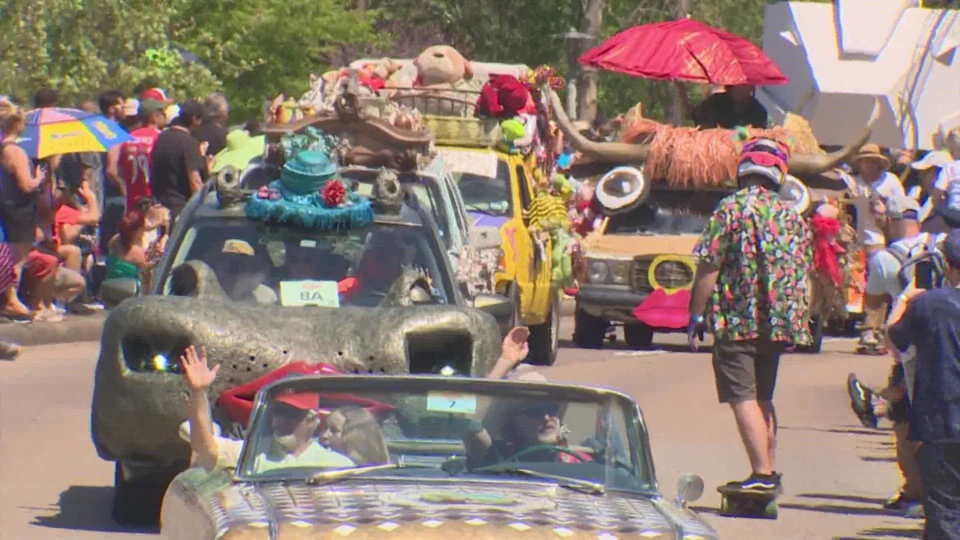 After a two-year break due to COVID-19, the Houston Art Car Parade is back for its 35th year.