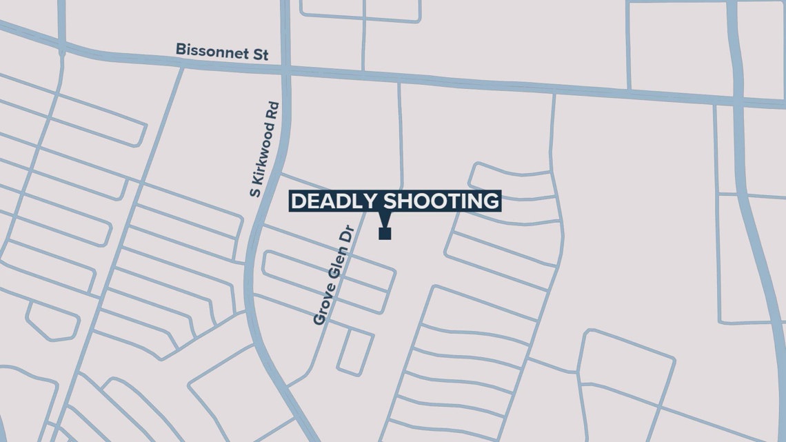 Houston police are investigating a southwest Houston shooting that left one person dead and another injured. No suspe...
