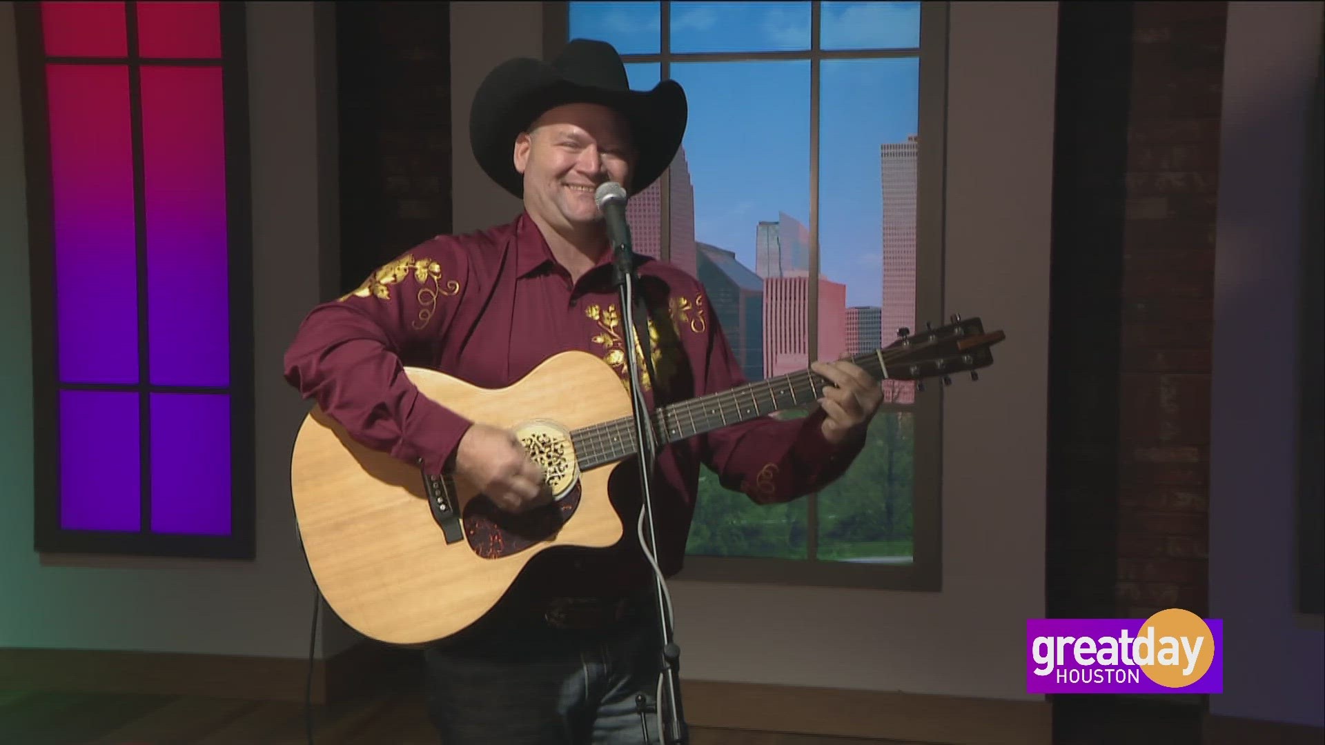 Country music recording artist Stevin Marsh performs "Where The Truth Lies."