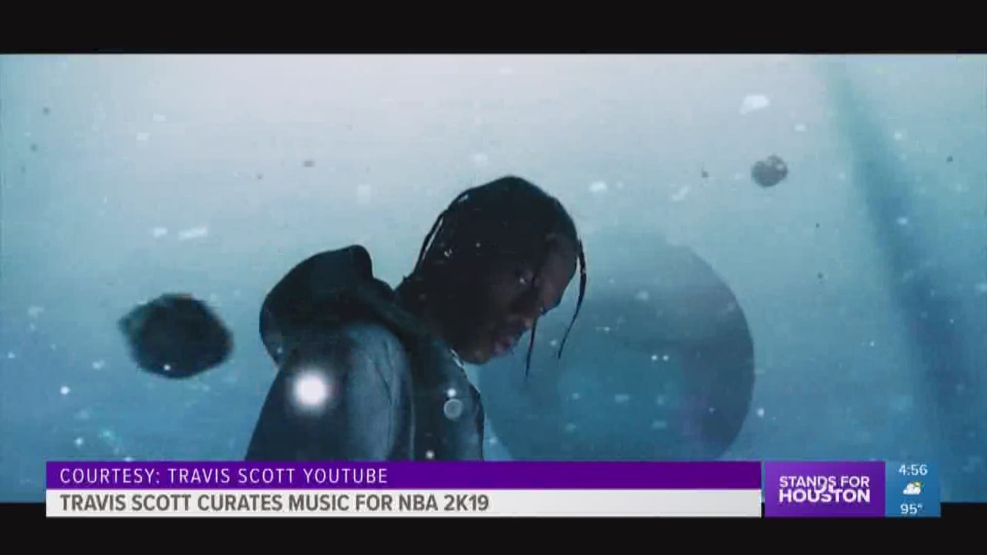 Rapper and Missouri City native Travis Scott curated the soundtrack for the NBA2K19 video game.