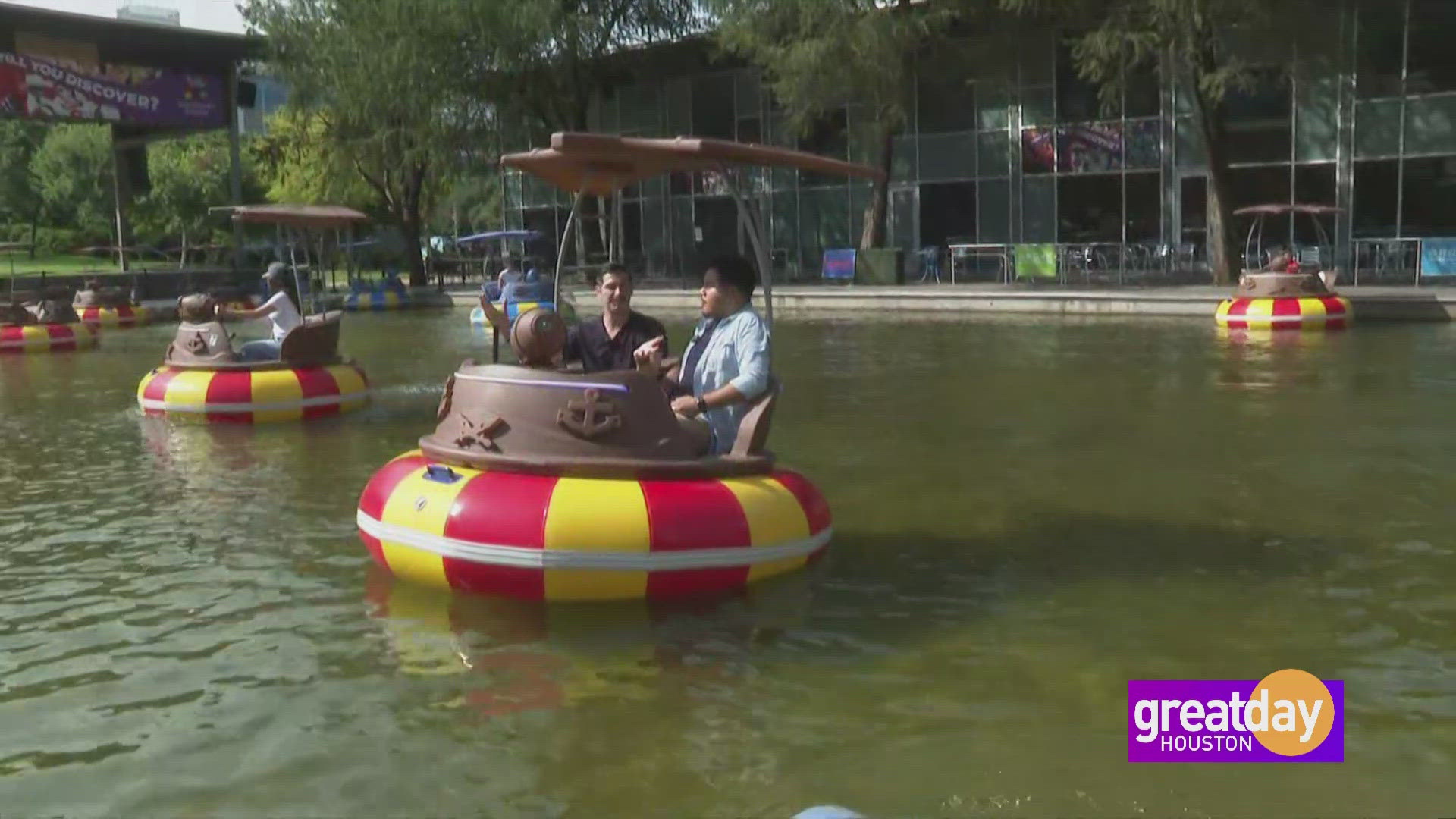 Whether you're gliding across the lake or just looking to cool off after dark, Bumper Boats is the perfect way to beat the heat