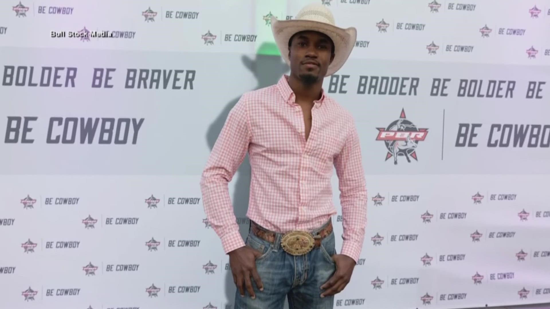 Demetrius Omar Lateef Allen, who went by the name Ouncie Mitchell as a pro bull rider, was found shot outside an apartment complex in Salt Lake City, police said.