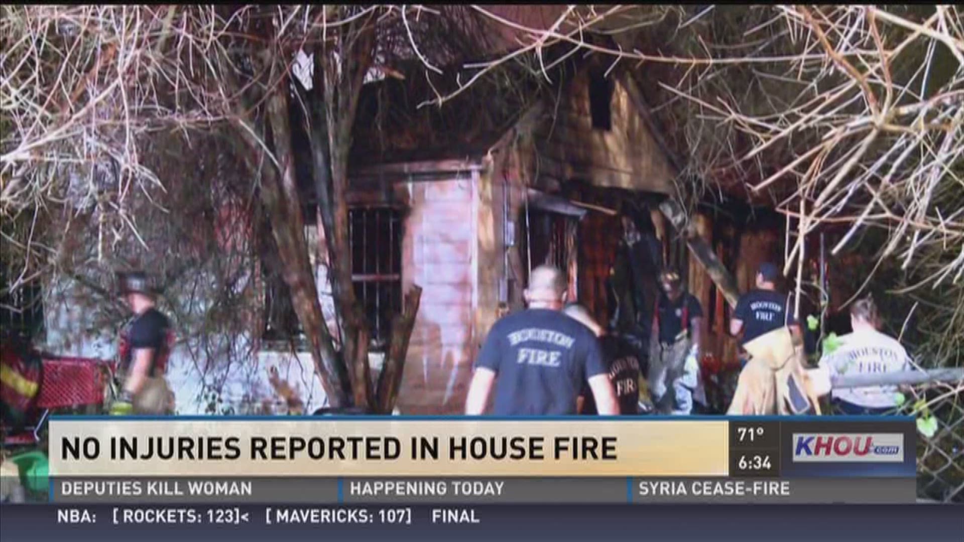 Family safe after losing home to house fire in SE Houston | khou.com