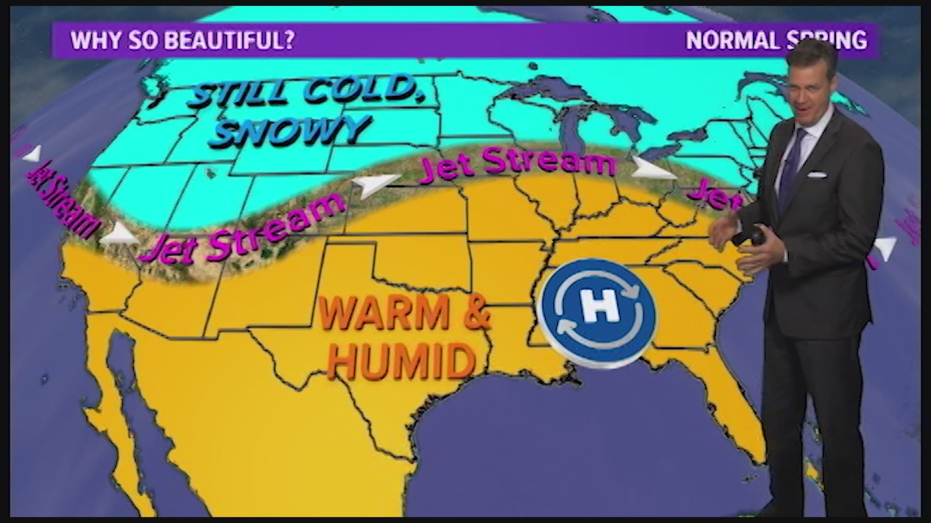 Why has this spring been so wonderful in Houston? KHOU 11 Chief Meteorologist David Paul explains.