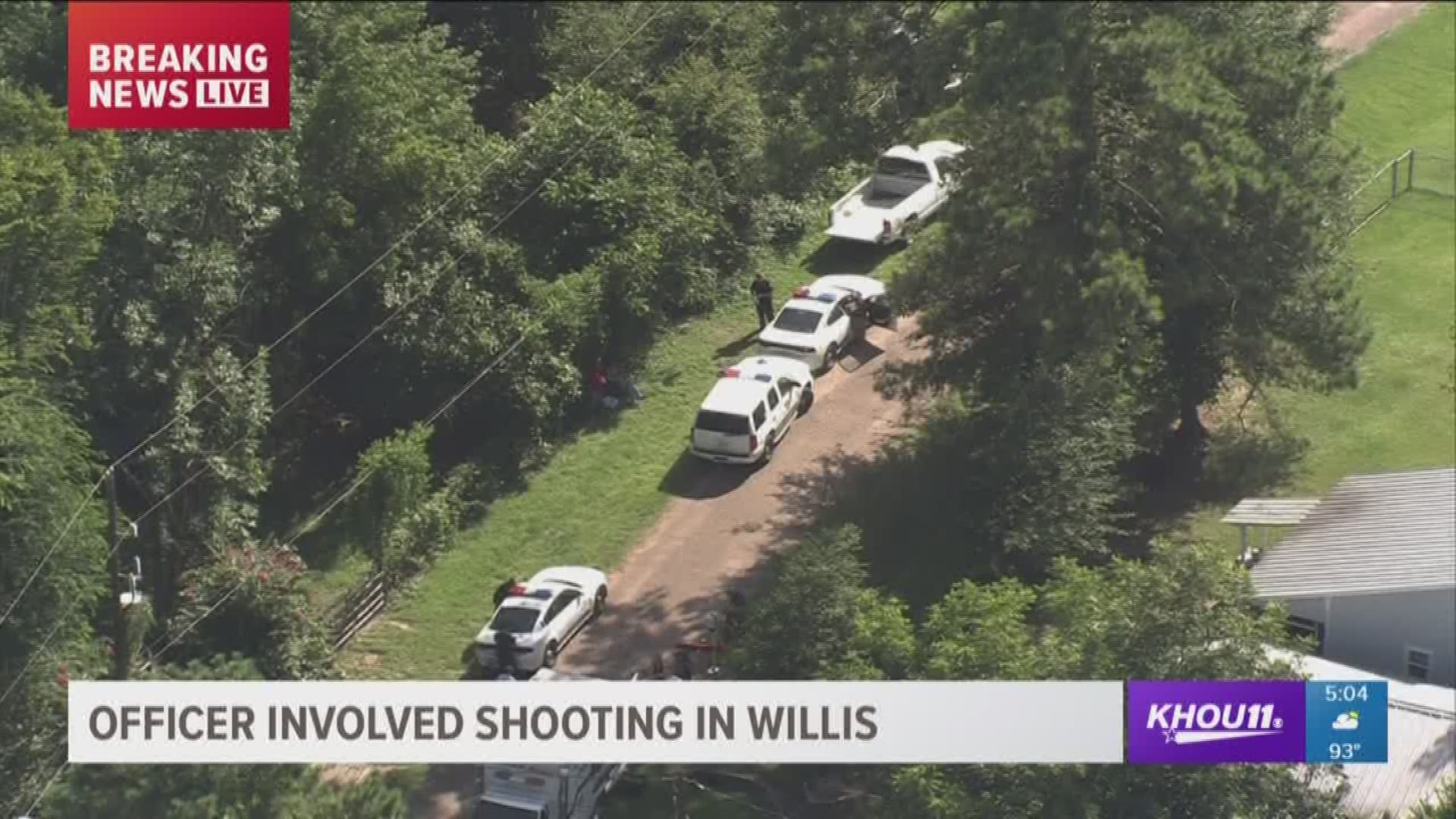The Montgomery County Sheriff's Office is investigating an officer-involved shooting in Willis.