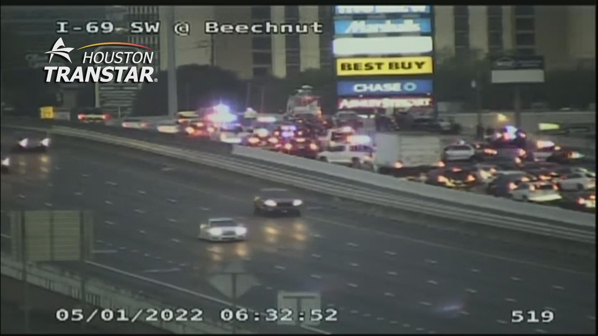 HPD officers injured in SW Houston crash with DWI suspect | khou.com