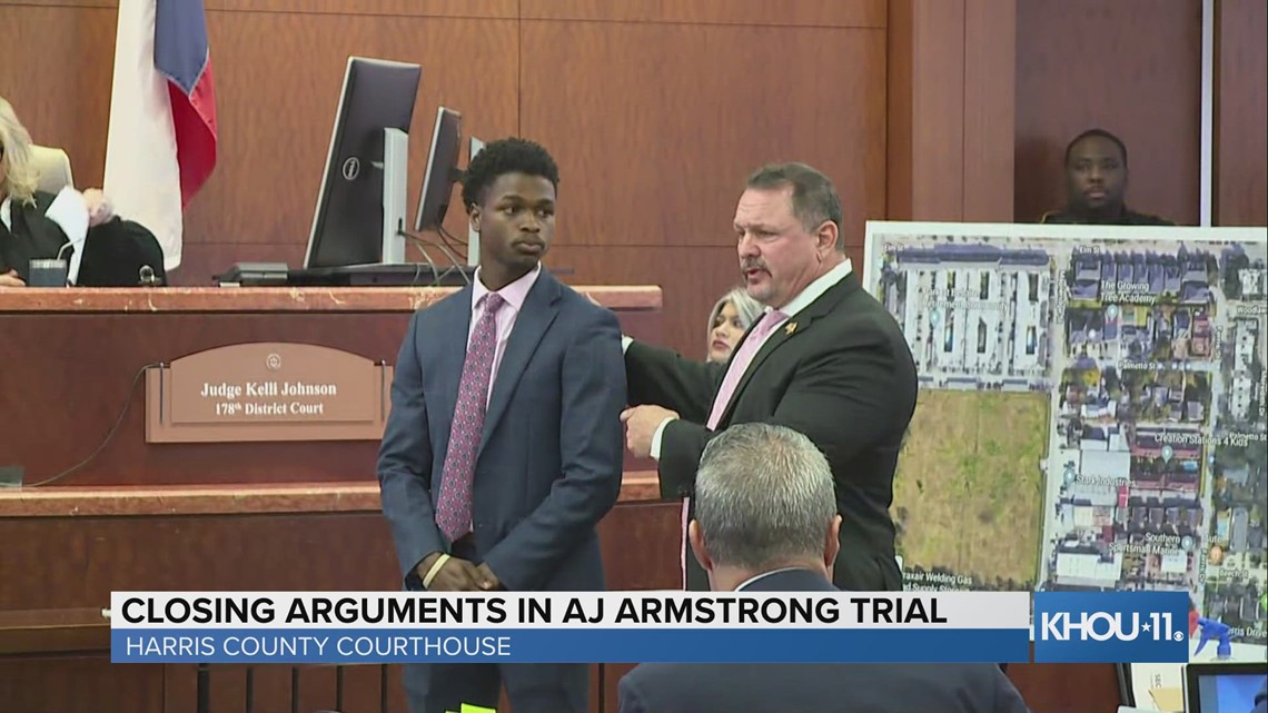 AJ Armstrong trial Prosecution, defense deliver closing arguments in 3rd murder trial
