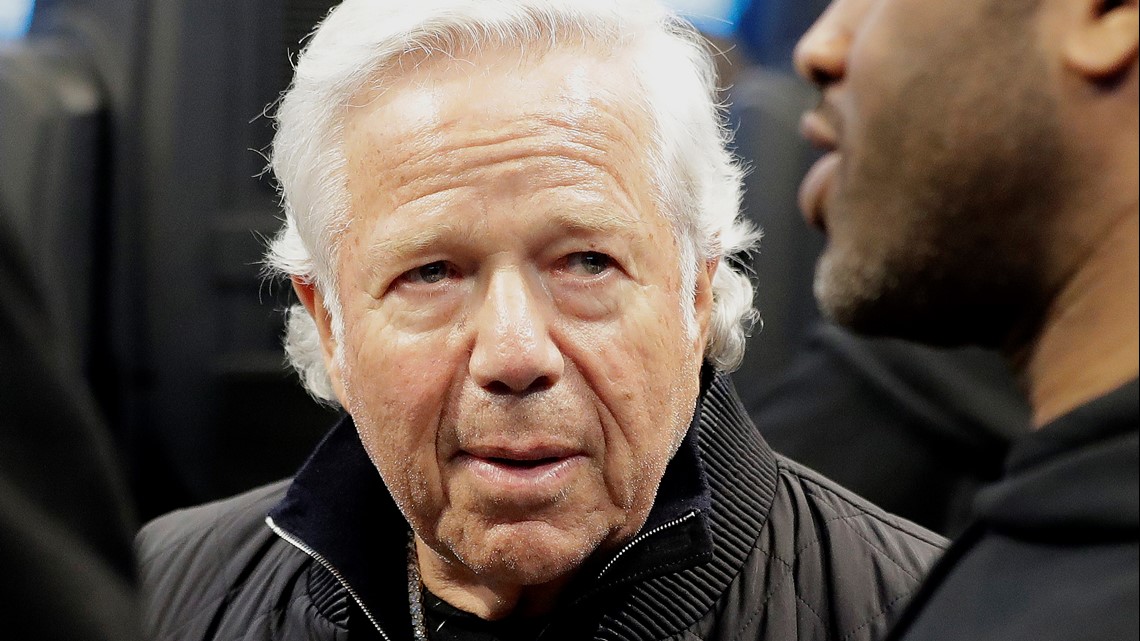 Robert Kraft New England Patriots Owner Charged With Solicitation Of A Prostitute