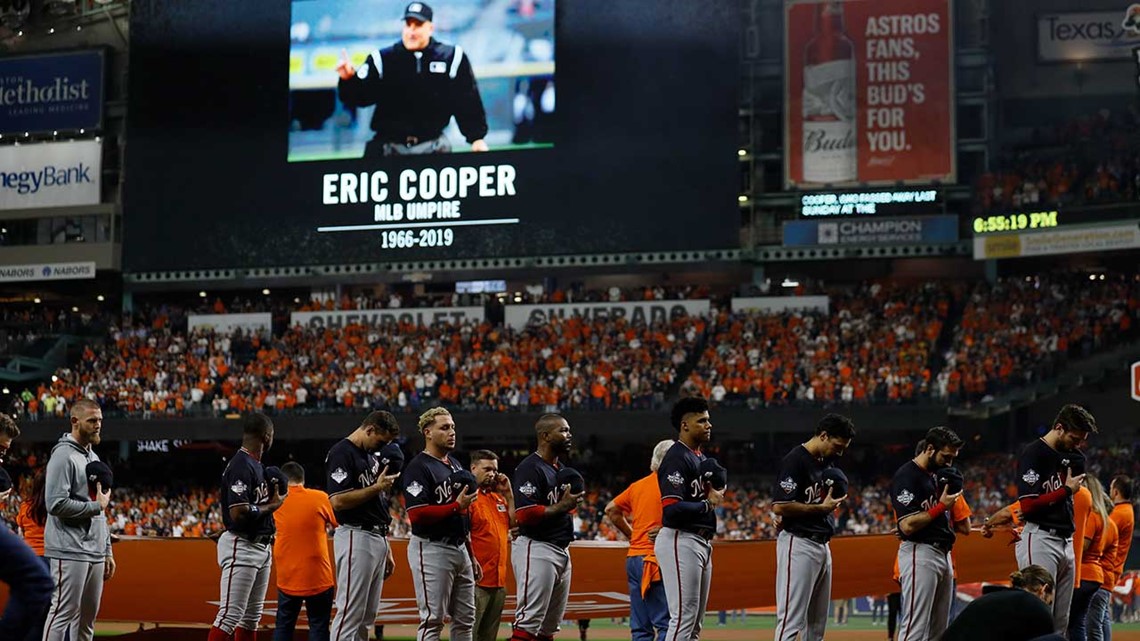 Photos: MLB umpire, Iowa native Eric Cooper