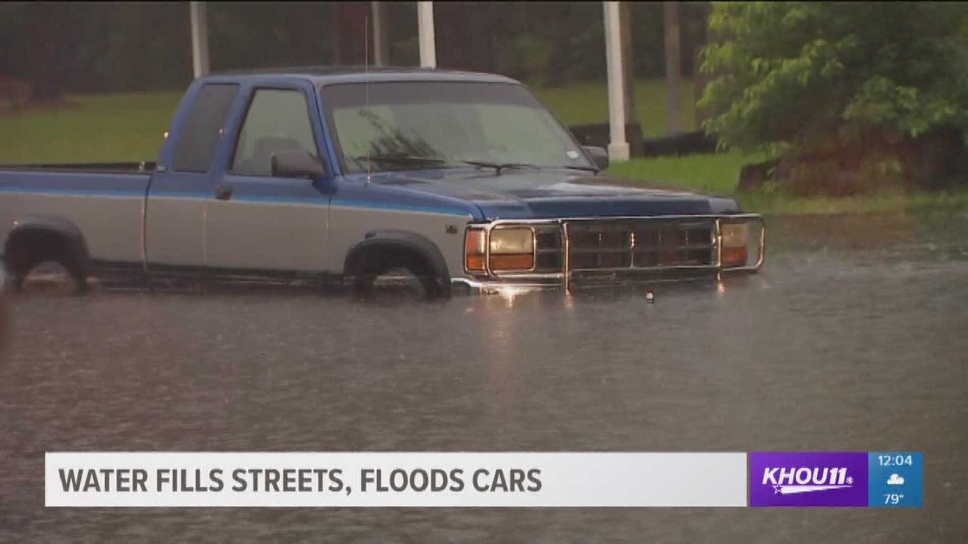 Most of the Houston area remains under a Flash Flood Watch Tuesday. Communities like La Marque and Dickinson were left with flooding after heavy rains early in the morning.