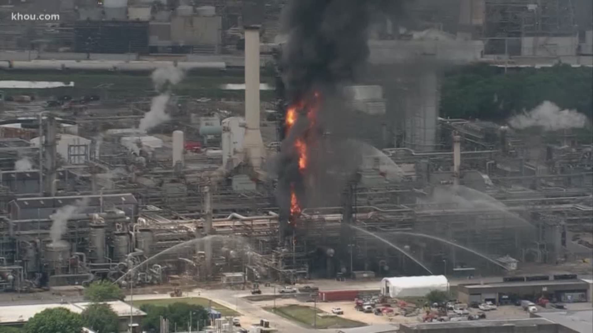 If you were near the ExxonMobil Baytown Olefins Plant on Wednesday you either saw, heard, or smelled the explosion or fire. The flames and dark smoke shooting from the refinery sparked fear in the community.