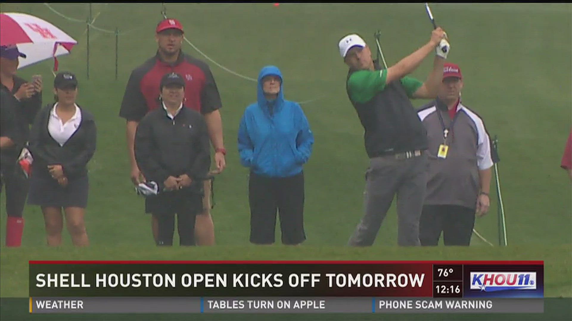 The Shell Houston Open, Houston's annual PGA Tour golf tournament, tees off Thursday morning.