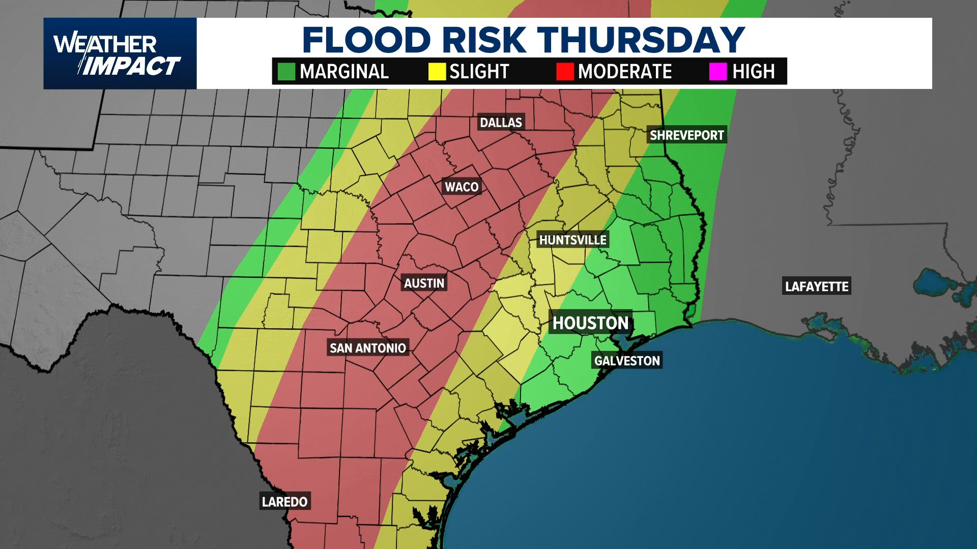 Houston bayous and streams: Check water levels, flood stage | khou.com