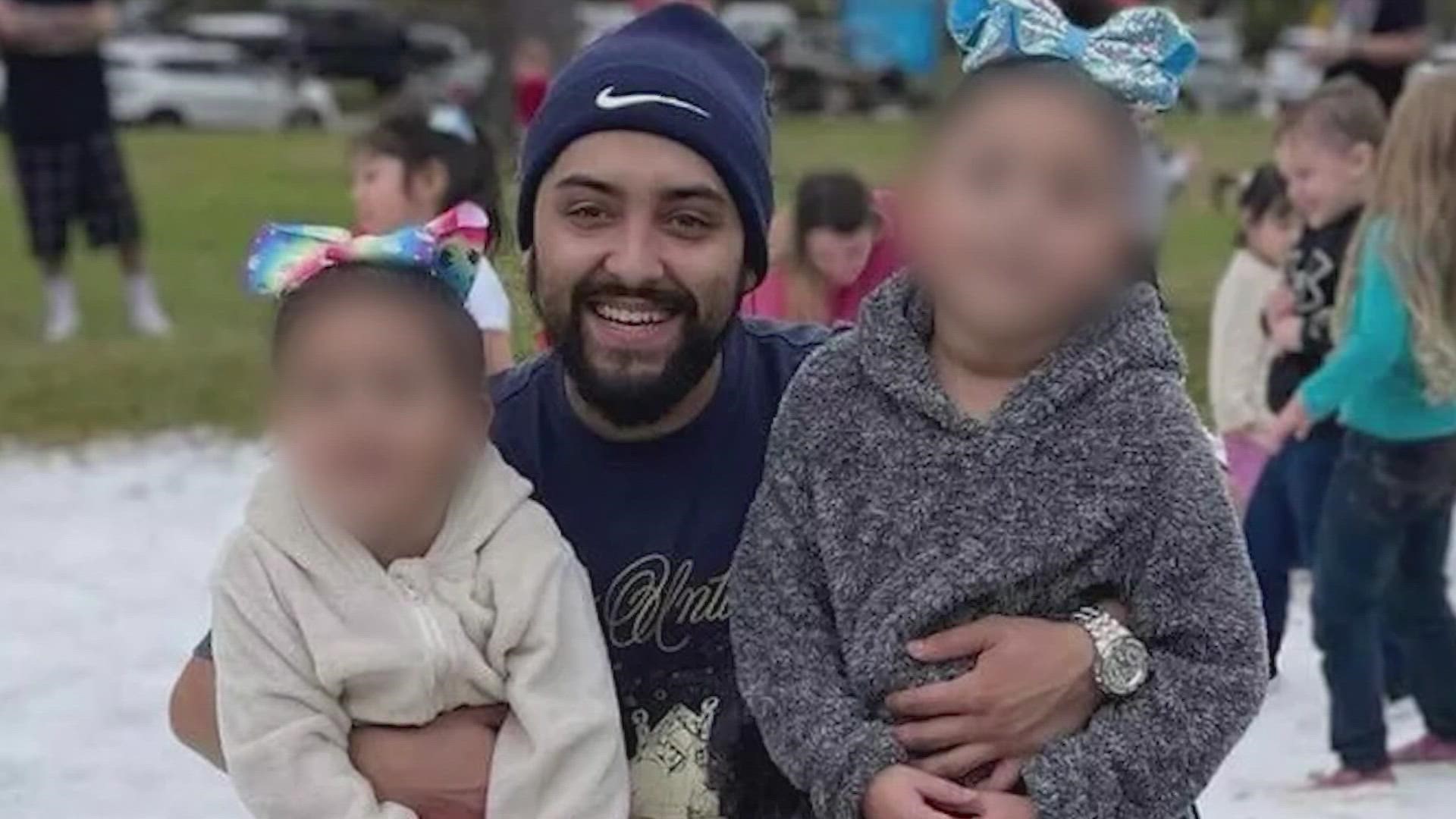 A 24-year-old father was shot and killed as he walked into the restaurant to celebrate his 6-year-old daughter's birthday.